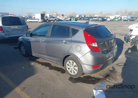 2016 Hyundai Accent Se из США, поврежденный, VIN KMHCT5AEXGU278415